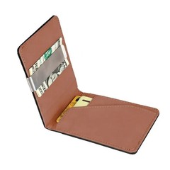 Unisex PU Leather Wallet RFID Blocking Slim Bifold Credit Card Holder with Money