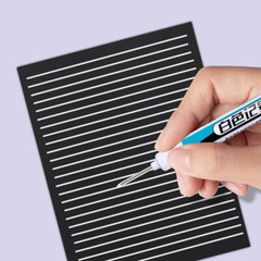 3x DIY 0.7mm White Permanent Paint Marker Pen for Wood Rock Plastic Glass Metal