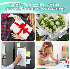 48″x125′ White Wrapping Paper for Crafts, Drawing, and Gift Wrapping