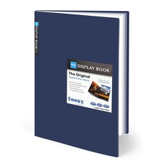 Art Portfolios 11″x17″, Large Portfolio Folder with 30 Pockets & Black Inner …