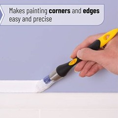 Bates- Trim Brush Set, 5/8”, 3/4” and 1”, Trim Paint Brush, Small Paint Brush,