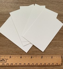 ACEO Smooth Bristol Blank Artist Trading Card High Quality 100lb 2.5 x 3.5 ATC