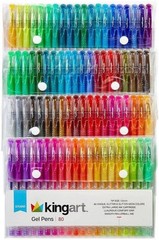 Deluxe 80-Pack Glitter Gel Pens – Smooth Writing & Comfortable Grip for Artists