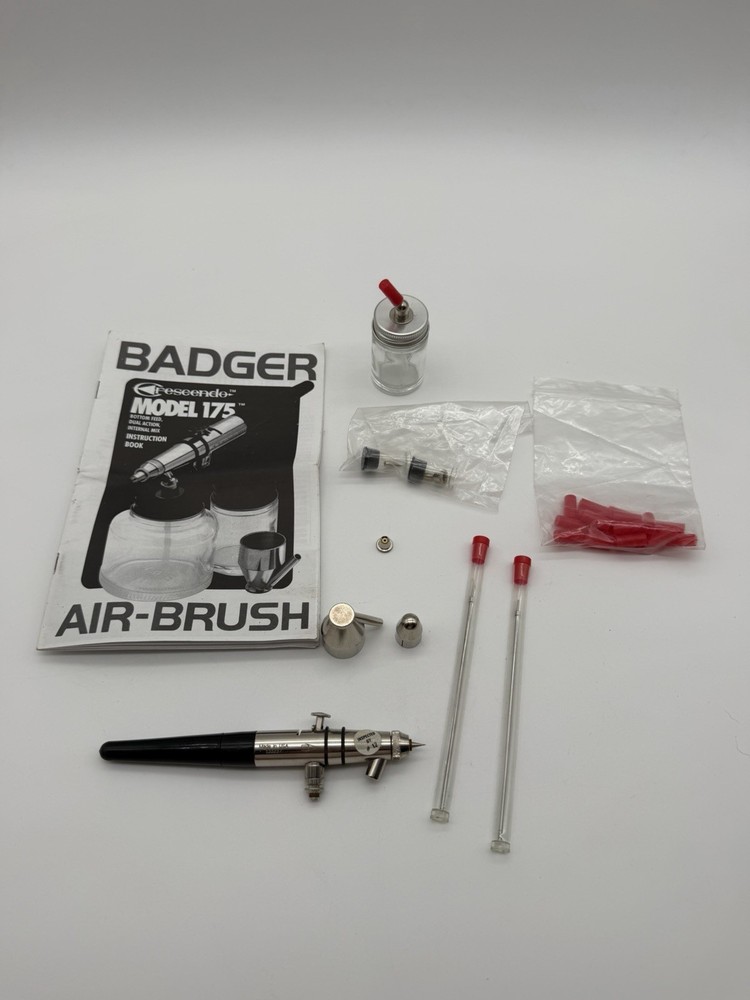 Vintage Badger Crescendo 175 Airbrush kit