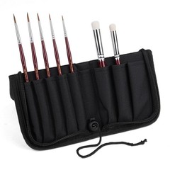 Kolinsky Sable Miniature Paint Brushes – Golden Maple 7pcs Detail Paint Brush…