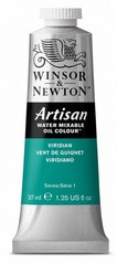 Winsor & Newton Artisan Water Mixable Oil Colour Viridian 37ml NEW