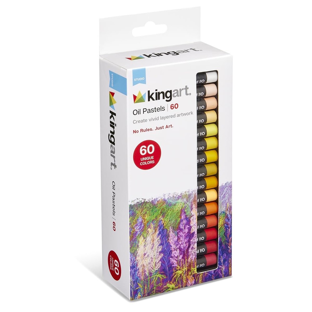 60PCS Oil Pastels Set Soft Art Painting Drawing Blending Supplies Artists