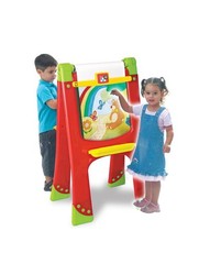 AMAV – 5 in 1 Double Sided Easel, Paper , Dry Erase, Chalkboard New