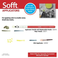 Sofft Artist Tools by GOLDEN Combination Set Pack of 44 Professional Pastels