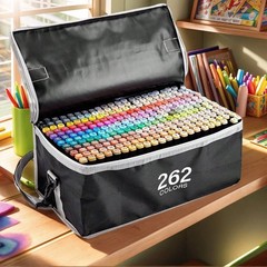 Alcohol Marker Pens Set Dual Tip 12 168 Colors Art Sketch Drawing Markers
