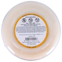 Tyler Diva Scented Candle, 22 oz 22 oz, Creamy White