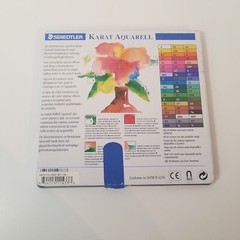 Staedtler Karat Aquarell, 24 Watercolor Pencils, German Metal Box, Germany, #124
