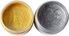 Acrylic Paint Metallic Gold and Silver,200Ml Gold Leaf Paint for Art, Painting,