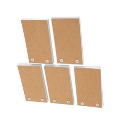 5x Flip Book Kit Separate Hand Painted Books Screws Set Children Painting To SET