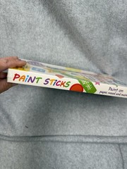 Paint Sticks,12 Classic Colors, Washable, Non-toxic, Tempera Paint Sticks for…