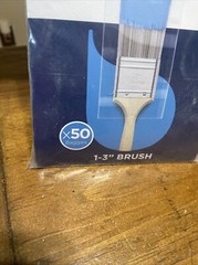 Brushbaggy Clear Polypropylene Paint Brush Baggy 1-3 “ Brush 50 Ct