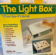 VTG Gagne Inc PORTA-TRACE Light Box 10×12” Artists & Crafting Tested OPEN BOX