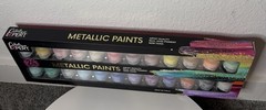 Creative Expert Metallic Paint Set 24 Colors 22ml Artist Acrylic Non-Toxic