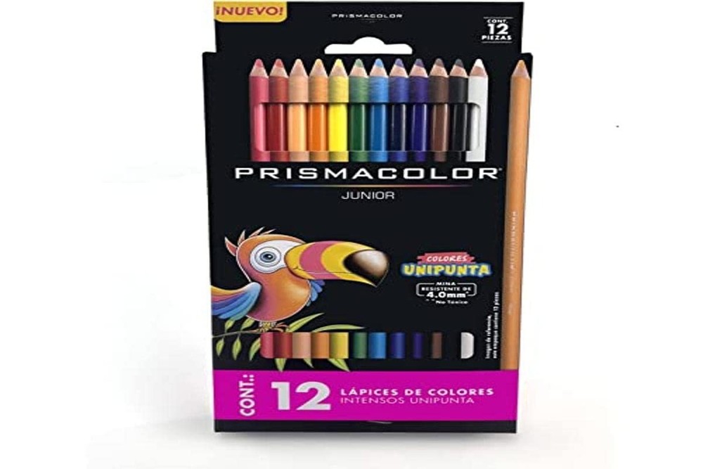 Colored Pencils Assorted Colors Set of 12 Soft Core 4.0mm Art Supplies PC
