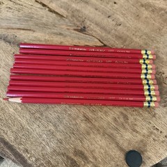 Col-erase Carmine Red 20005 1277 Erasable Color Pencils 11-ct Eberhard Faber
