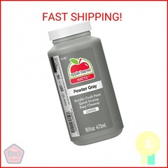 Apple Barrel ACRYLIC PAINT, 16 oz, Pewter Grey