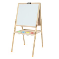 Wood Color Floor Standing Art Easel Easel for Kids Adjustable Standing Art Easel