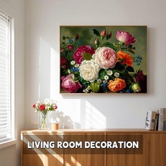 TINDAY Painting Pigment Set 40 x 50 cm, Peony