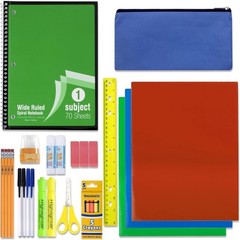School Supplies Kit for Girls, Boys Back to School Supplies Bundle Pack 30 Pi…
