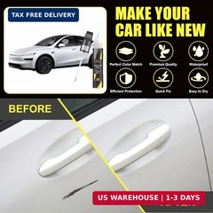 Car Touch Up Paint(Red Multi-Coat(PPMR)) for Tesla, 2 in 1 Car Scratch Remover w