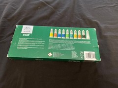 Winsor & Newton Winton Oil Colour Paint Starter Set, Ten 37ml Tubes