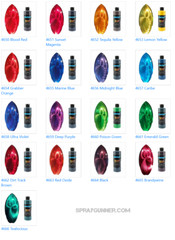 Createx Auto-Air Candy2o Waterborne Airbrush Custom Paint 16oz Choose Your Color