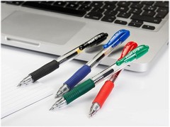Elegant 8-Pack G2 Retractable Gel Pens – Bold, Smooth Writing in Varied Colors