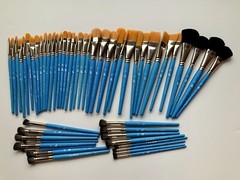 NEW LOT OF 53 PRINCETON SELECT ARTIST BRUSHES