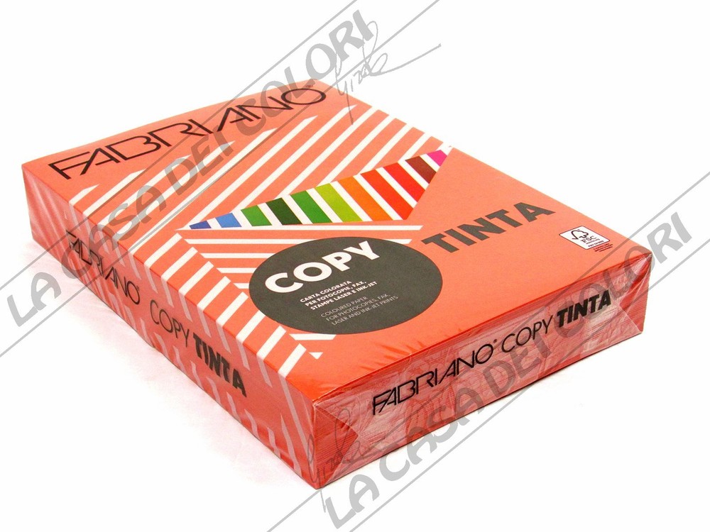 FABRIANO COPY TINTED – ORANGE – A4 – 160 g/sqm – 1 RISM OF 250 SHEETS