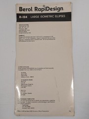 Assorted Drafting Templates – Berol, Timely, Tacro Lot of 6
