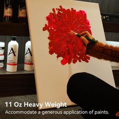 18×24 Inch 2 Pack Artist Canvas – Large Stretched Canvases for Painting – 3/4…