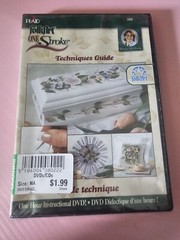NEW~Plaid One Stroke Techniques Guide DVD by Donna Dewberry-Sealed New