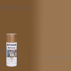 Rust-Oleum 7274-830 Antique Brass Oil-Based Spray Paint 11 oz. (Pack of 6)