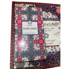 Amrita Sen Galison SET coloring book & pencils CD eternal love pottery barn gift