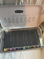 Derwent Procolour Pencils Drawing Art Metal Tin 36 Count NEW Shrink Wrapped