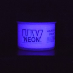 NEON GRAFFITI ART DRAMA BLACK LIGHT PAINTS 10×1/2 oz