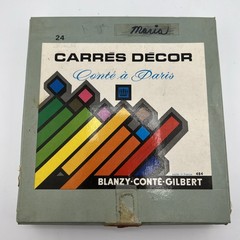 Carres Decor Conte A Paris 484 Square Pastels 24 Sticks – Made in France