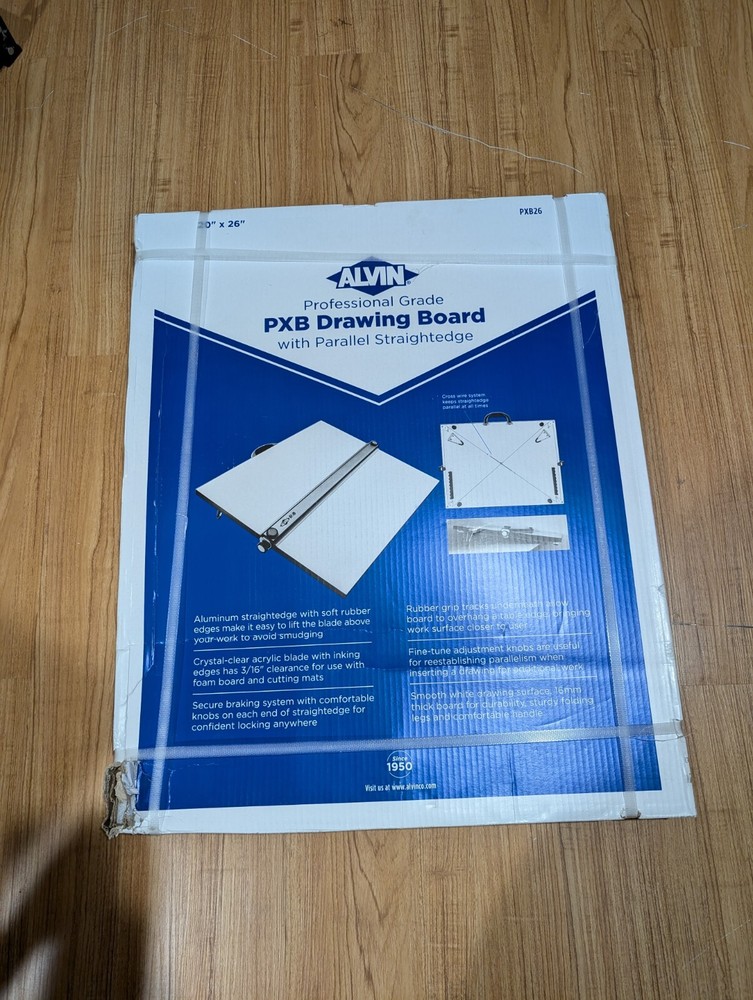 ALVIN Portable Drafting Board Size 20″ x 26″ Model PXB26