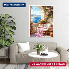 Paint by Numbers Kit for Adults Beginner, Landscape Easy Adult Paint by Number