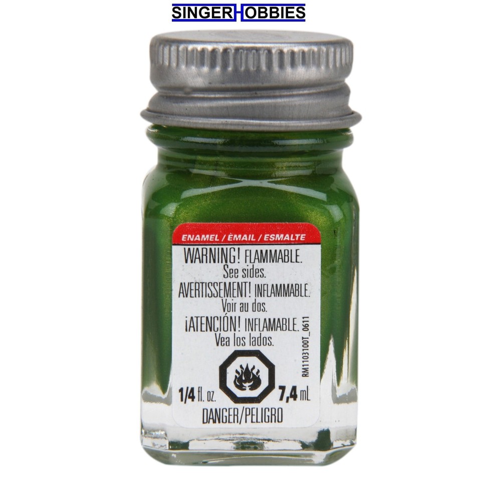 Testors 1192TT Enamel 1/4oz, BRIGHT LIME NEW SEALED HH