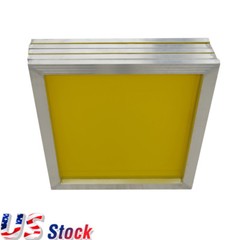 GA/CA 6 PACK 23″x31″ Aluminum Frame Silk Screen Printing Screens 200 Yellow Mesh