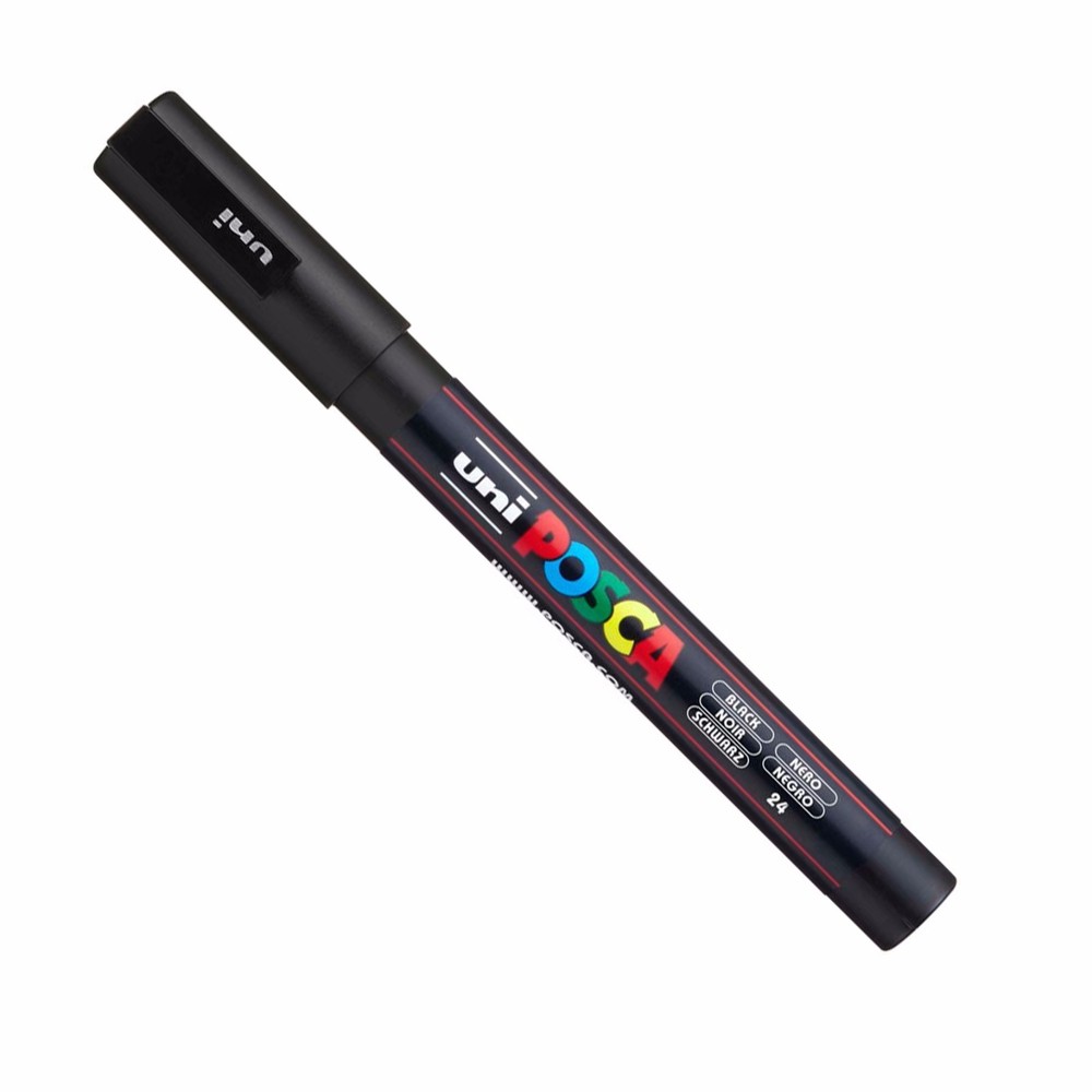 Uni Posca Paint Marker Fine Nib Pens Every Colour PC-3M