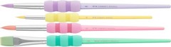 Faber-Castell Brush Set of 4 Pastel Soft Grip Couleurs Pastel.