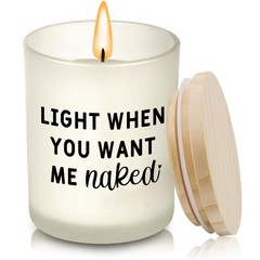 Gifts for Him 2.8 inches in diameter and 3.6 height, Frosted White
