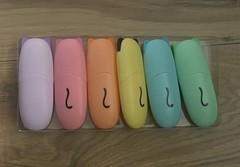 Kitty Cat Pastel Highlighters 6 Pack Cute Stationery Set
